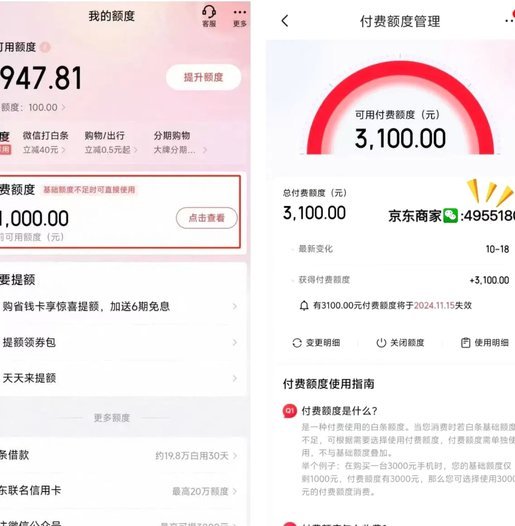京东白条高效套现策略