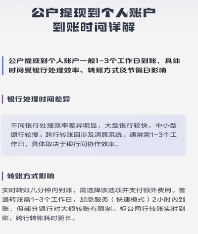 携程拿去花提现多久到账